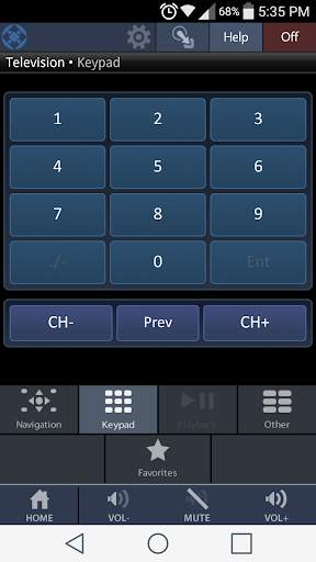 URC MX HomePro 6 تصوير الشاشة
