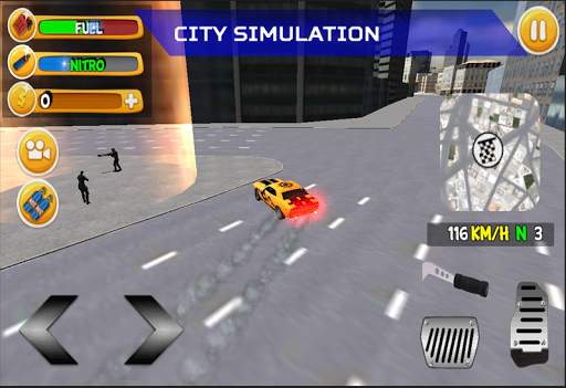 Real Simulator City Car Drive screenshot 2