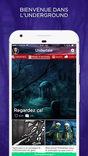 Undertale Amino en Français screenshot 1