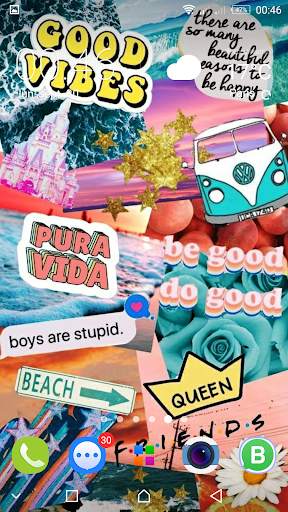 Teen wallpapers - Cute Girly backgrounds - screenshot 1