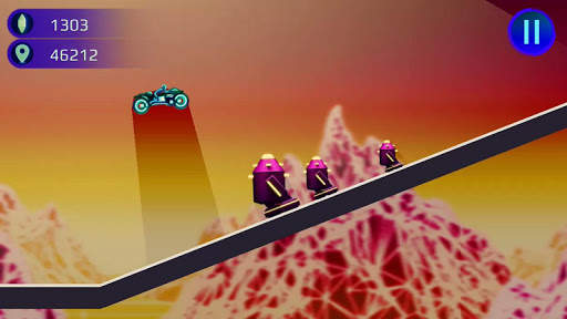 DIGI RACER: motorcycle racing free games screenshot 3