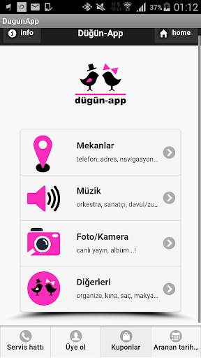 Dügün-App ( Düğün-APP , dugun-app , dügün-app ) 1 تصوير الشاشة