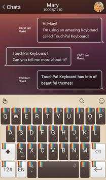 TouchPal Insta-Theme Keyboard 2 تصوير الشاشة