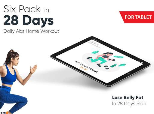 Six Pack in 28 days - Daily Abs Home Workout screenshot 9