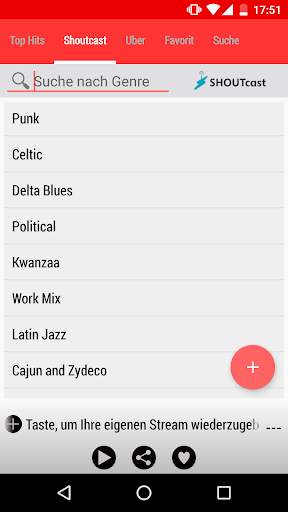 Internet Radio Player screenshot 2