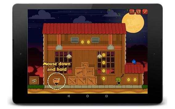 Little Ninja Fox - games action screenshot 1