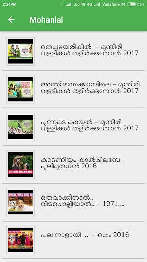 Latest Malayalam Songs screenshot 1