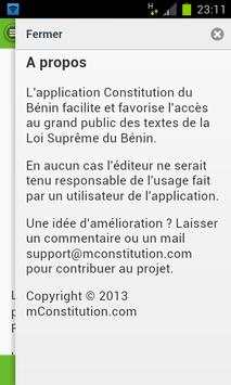 Constitution du Bénin скриншот 4