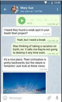 Messenger screenshot 1