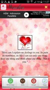 Sweet Love Messages Romantic screenshot 5