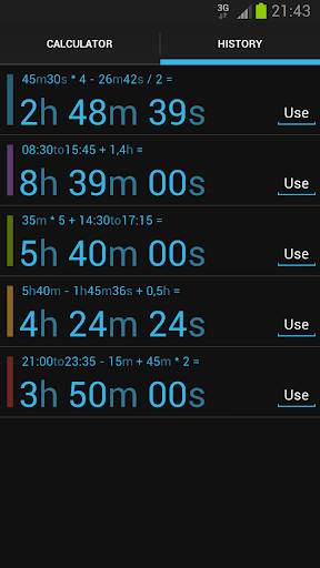 Time Calc screenshot 4