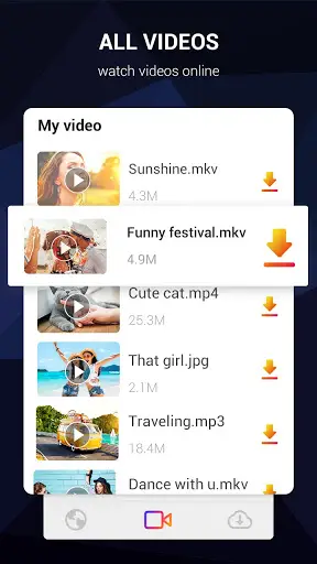 All Video Downloader Free HD Downloader - Vedmati скриншот 2