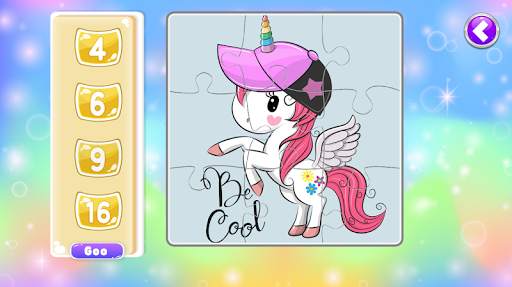 Toddler Jigsaw Puzzle Unicorn screenshot 4