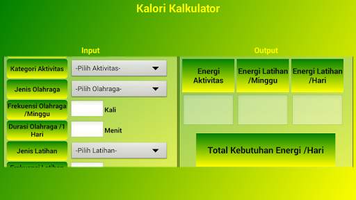 Penghitungan Kalori screenshot 11