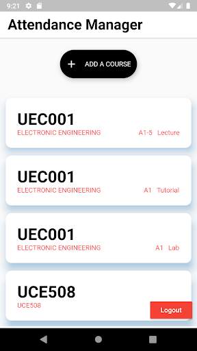 Zeam - Attendance Manager скриншот 1