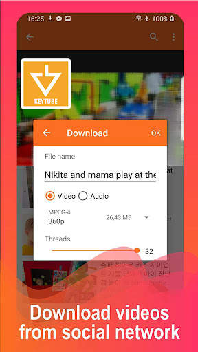Snaptubè Video Downloader screenshot 1