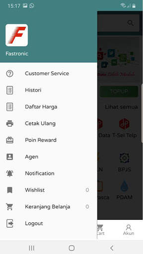 Fastronic - isi Pulsa & Payment Online screenshot 4