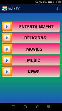 India TV All Channels HD screenshot 1