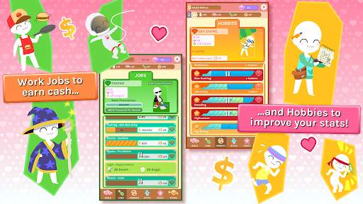 Crush Crush - Idle Dating Sim screenshot 3
