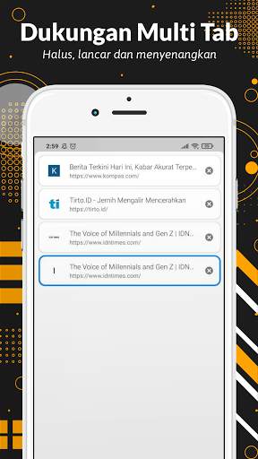 Browser VPN: Anti Blokir Situs screenshot 4