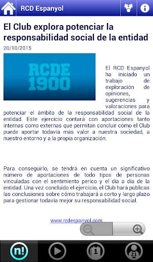 RCD Espanyol App screenshot 3