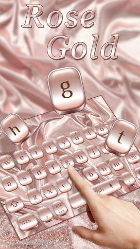 Rose Gold Keyboard screenshot 2