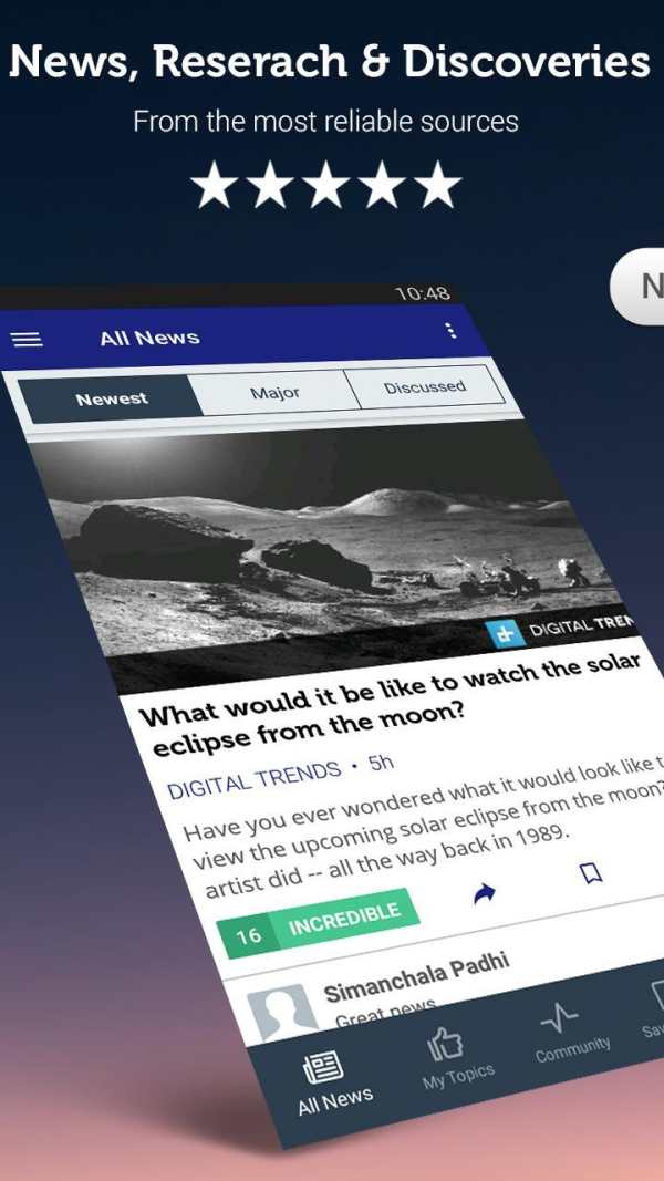 Space & Astronomy News screenshot 1
