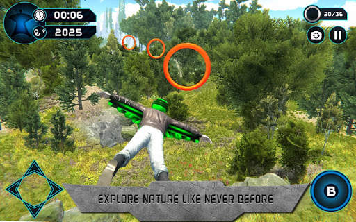 Wingsuit Simulator - Sky Flying Game screenshot 10