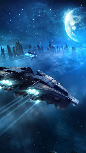Galaxy Space Live Wallpaper screenshot 4
