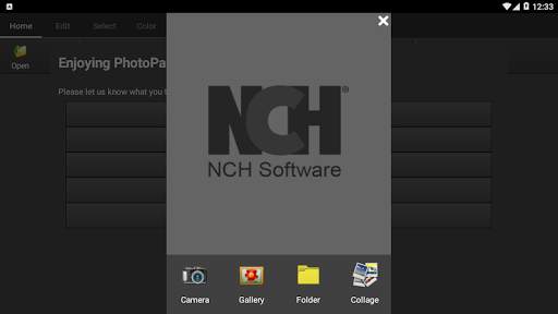 PhotoPad Photo Editor screenshot 1