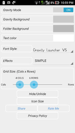 GRAVITY LAUNCHER VS PRO screenshot 6