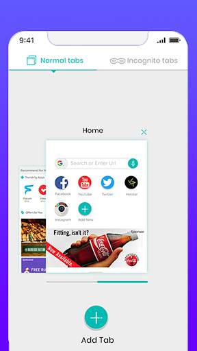U Browser - Browser Pro For Fast UC Browser 2021 screenshot 5