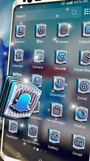 Blue Truck Launcher Theme screenshot 2