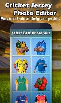 Cricket Jersey Photo Editor screenshot 1