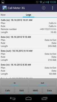 Call Meter 3G screenshot 4