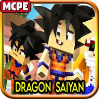 Dragon Block Saiyan Mod MC Pocket Edition logo