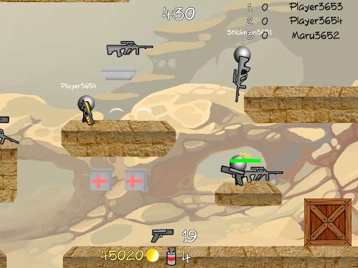 Stickman Penembak multi-pemain screenshot 15