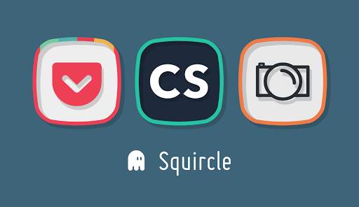 Squircle - Icon Pack 1 تصوير الشاشة
