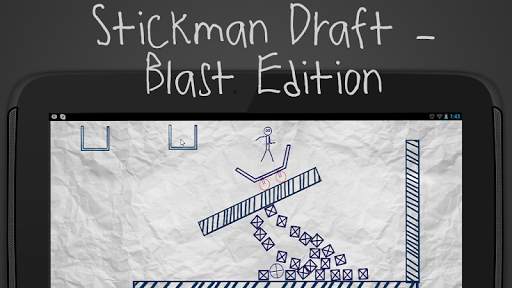 Stickman Draft II - Blast Edition screenshot 1