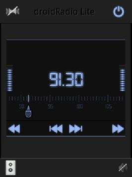 droid FM Radio Lite screenshot 1