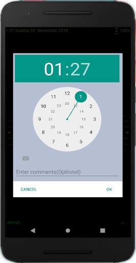 Nice Night Clock with Alarm and Light - no Ads screenshot 6