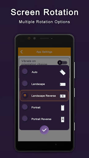 Easy Screen Rotation - Screen Rotation Control screenshot 7
