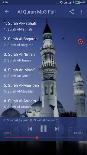 Murottal Al Quran Suara Merdu Offline screenshot 7