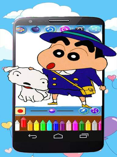 shinchan for coloring screenshot 10