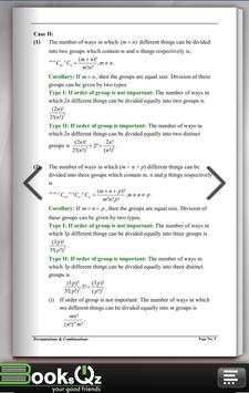 Permutations & Combinations Math Formula e-Book screenshot 5