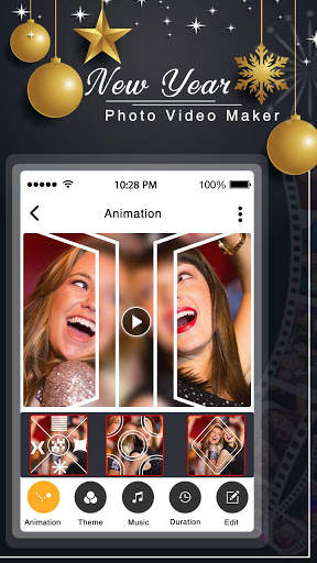 New Year Video Maker - Slideshow Maker screenshot 1