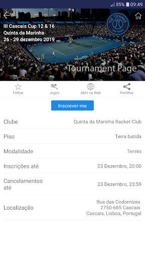 Tiesports Tie Player screenshot 4