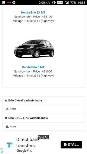 India Cars : Price App : Reviews Colors Problems screenshot 2