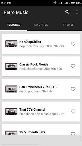 Retro Music - Old Music screenshot 1