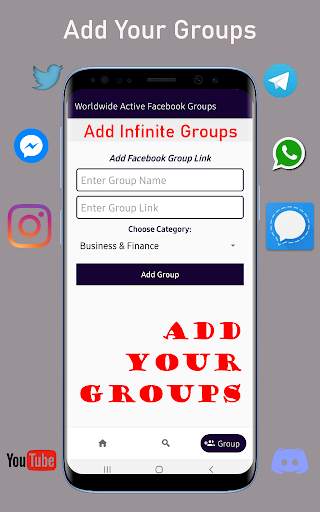 Join Active Social Media Group screenshot 4